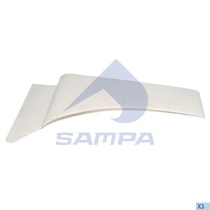 Изображение 2, 18200052 Накладка MAN крыла переднего левого SAMPA