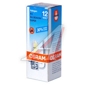 Изображение 3, 64151ALS Лампа 12V H3 55W PK22s +30% желтая All Season OSRAM