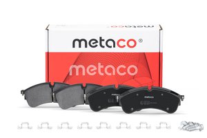 Изображение 1, 3000-544 Колодки тормозные VW Crafter (16-) передние (4шт.) METACO