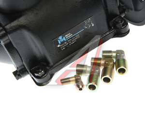 Изображение 4, 350-27-022 Компрессор МАЗ, УРАЛ дв.ЯМЗ (2 цилиндровый) жид. охлаж. шкив 172мм 210л/мин. MEGAPOWER