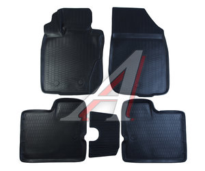 Изображение 1, 14701005 Коврик салона RENAULT Duster (10-15-) 4WD полиуретан RIVAL