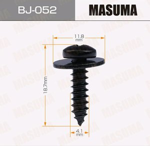 Изображение 2, BJ-052 Саморез 4.2х16мм набор 10шт. MASUMA
