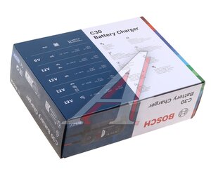 Изображение 9, 0189911030 Устройство зарядное 6-12V 3.8A 120Ач 220V (автомат 4 варианта режима зарядки,  EFB, AGM, GEL) C30 BOSCH