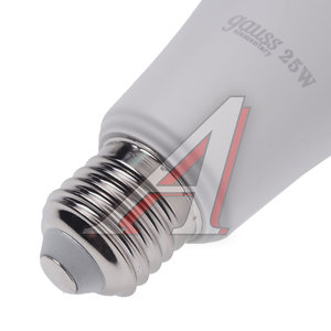 Изображение 2, 73235 Лампа светодиодная E27 A67 25W (200W) 220V холодный GAUSS