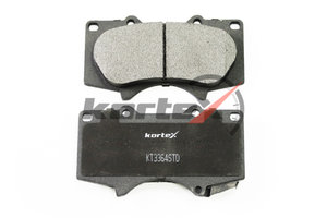 Изображение 3, KT3364STD Колодки тормозные MITSUBISHI Pajero 4 (07-) TOYOTA Land Cruiser Prado (03-) передние (4шт.) KORTEX