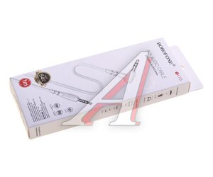 Изображение 2, BL10 white Кабель jack 3.5 1м белый BOROFONE