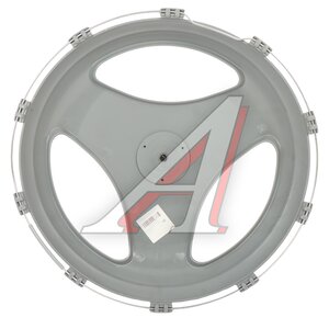 Изображение 2, МК-ПЛ-Л12 Колпак колеса R-22.5 переднего пластик (серый) Лучи ТТ