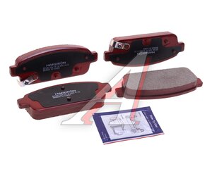 Изображение 1, HP1363 Колодки тормозные CHEVROLET Cruze (09-) задние (4шт.) HARDRON SANGSIN