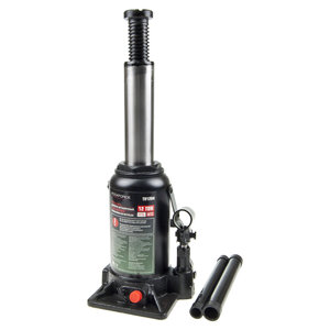 Изображение 2, RF-T91204(DS) Домкрат бутылочный 12т 217-407мм с клапаном ROCKFORCE