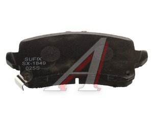 Изображение 3, SX1849 Колодки тормозные HAVAL Jolion (21-) задние (4шт.) SUFIX