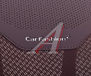 Изображение 3, 41589 Подушка поясничная экокожа-велюр черная Vibe CARFASHION