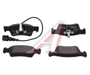Изображение 2, 0986494309 Колодки тормозные VW Touareg, T5 задние (с датчиком) (4шт.) BOSCH