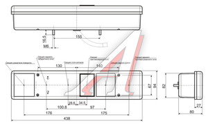 Изображение 3, 112.02.16-01 Фонарь задний ГАЗ-3302 12V РУДЕНСК