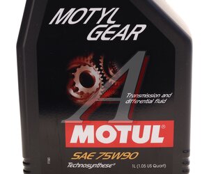 Изображение 3, 113523 Масло трансмиссионное MOTUL GEAR 75W90 GL-4/5 п/синт.1л