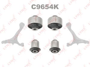 Изображение 1, C9654K Сайлентблок HONDA Civic (00-07) рычага переднего комплект LYNX
