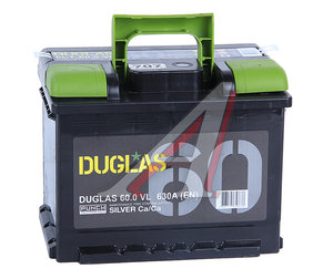 Изображение 1, 6СТ60 Аккумулятор DUGLAS 60А/ч обратная полярность