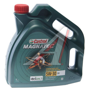 Изображение 1, 15C6CA Масло моторное MAGNATEC DX 5W30 синт.4л CASTROL