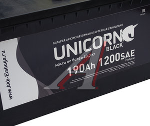 Изображение 3, 6СТ190(4) Аккумулятор UNICORN Black 190А/ч