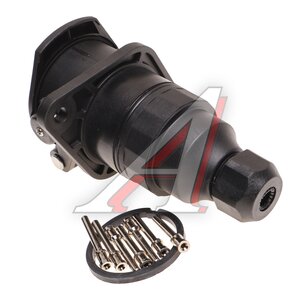 Изображение 1, 59M031 Разъем электрический прицепа ISO 7638 7-полюсный АБС (розетка) MIRREIN