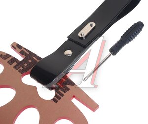 Изображение 2, TSU 005 Цурикава "Кастет" пластик,  черный 23х14.5см MASHINOKOM