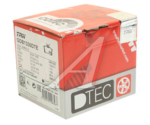 Изображение 3, GDB1330DTE Колодки тормозные RENAULT Megane (10-) задние (4шт.) TRW