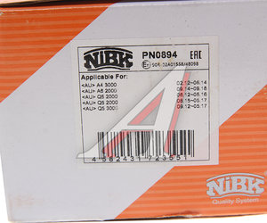 Изображение 3, PN0894 Колодки тормозные AUDI A7 (15-) передние (4шт.) NIBK