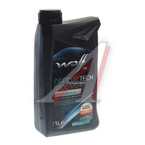 Изображение 2, 8308611 Масло моторное OFFICIALTECH MS-F A5/B5 5W30 синт.1л WOLF