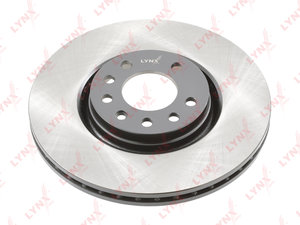 Изображение 1, BN1833 Диск тормозной OPEL Astra G (02-) передний (1шт.) LYNX
