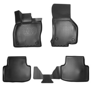 Изображение 1, NPA11-C81-401 Коврик салона SKODA Octavia 3 (13-) полиуретан (4 предм.) NORPLAST