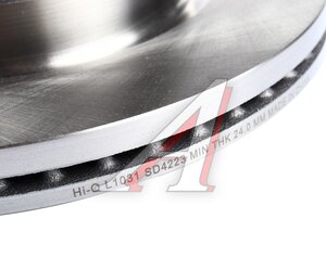 Изображение 4, SD4223 Диск тормозной NISSAN Teana (08-) передний (1шт.) SANGSIN