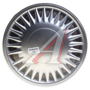 Изображение 1, КОМАРО R-13 Колпак колеса R-13 серый КОМАРО комплект 4шт.