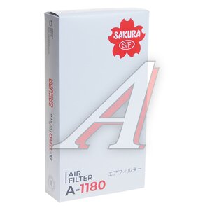 Изображение 3, A1180 Фильтр воздушный TOYOTA Avensis (03-), Corolla (02-) SAKURA