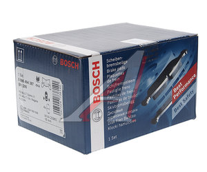 Изображение 3, 0986494387 Колодки тормозные PEUGEOT 307 CITROEN C4 задние (4шт.) BOSCH