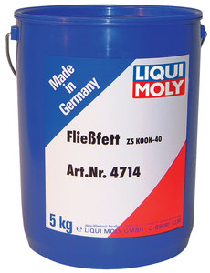 Изображение 2, 4714 Смазка для центральной системы FLIESSFETT ZS K00K-40 5л LIQUI MOLY