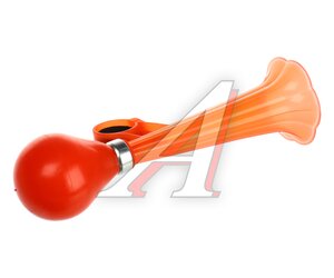 Изображение 2, УТ00029329 Звонок велосипедный клаксон пластиковый красный RAPIDA