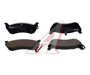 Изображение 2, MBF015661 Колодки тормозные MERCEDES ML (W230), ML (W430) задние (4шт.) MANDO