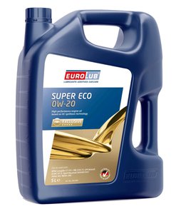 Изображение 1, 226005 Масло моторное SUPER ECO SP 0W20 синт.5л EUROLUB