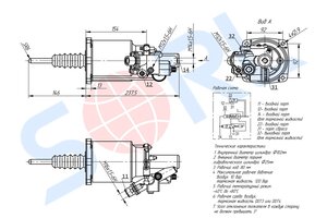 Изображение 6, 16080930800 ПГУ КАМАЗ-6580 с КПП ZF SORL