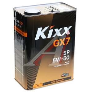 Изображение 1, L215544TR1 Масло моторное KIXX GX7 SP 5W50 синт.4л