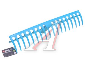 Изображение 1, 61733 Грабли прямые 18 зубьев пластиковые без черенка PALISAD