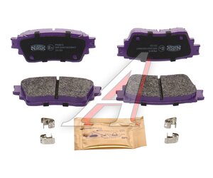 Изображение 2, PN3815 Колодки тормозные MITSUBISHI Outlander (GF) (12-) задние (4шт.) NIBK