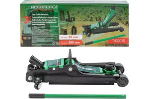 Изображение 1, RF-TH33010 Домкрат подкатной 3т 85-380мм низкопрофильный ROCKFORCE