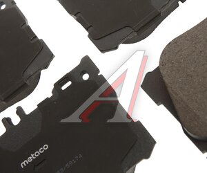 Изображение 2, 3000-482 Колодки тормозные MERCEDES C (W205) передние (4шт.) METACO