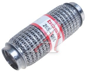 Изображение 1, 265-065 Гофра глушителя 45х180 в 3-ой оплетке "SOFT FLEX" BOSAL