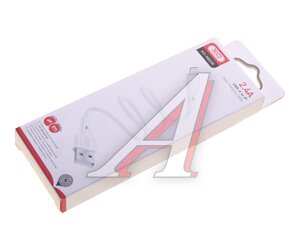 Изображение 2, NB230 White Кабель iPhone (5-) 2.4A 1м XO