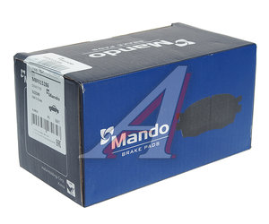 Изображение 2, MBF015286 Колодки тормозные SUZUKI SX4 (13-) передние (4шт.) MANDO