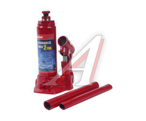 Изображение 1, M-90203S Домкрат бутылочный 2т 181-345мм в кейсе MEGAPOWER