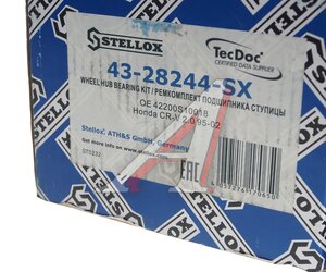 Изображение 8, 43-28244-SX Ступица HONDA CR-V (99-02) задняя правая STELLOX