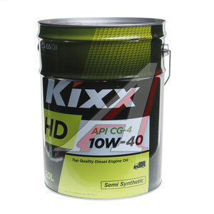Изображение 1, L5255P20E1 Масло моторное HD API CG-4 10W40 п/синт.20л KIXX
