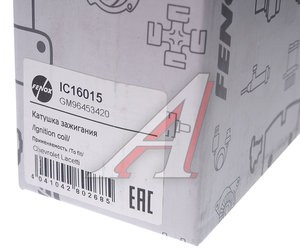 Изображение 8, IC16015 Катушка зажигания CHEVROLET Aveo (03-07), Cruze (09-) FENOX